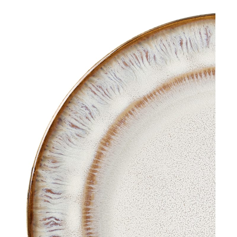 Lorren Home Trends 16 Piece Stoneware Set-Mocha Swirl