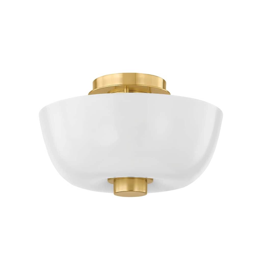 Hudson Valley Lighting 5215 Dove 15" Wide Semi-flush Bowl Ceiling