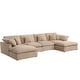 preview thumbnail 14 of 40, 6 - Piece Chenille Sectional