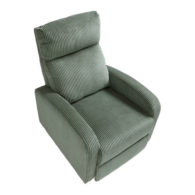 Covelo Corduroy Push Back Reclining Chair
