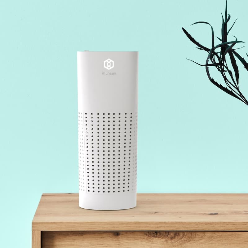 IMUNSEN Portable Air Purifier with Cypress Wood Filter and HEPA Filter