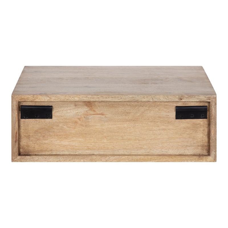 Kate and Laurel McCutcheon Wood Storage Shelf