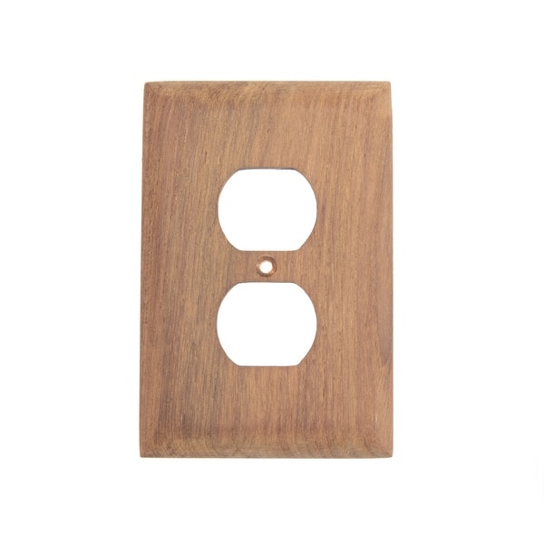 Teak Outlet Cover, Receptacle Plate Outlet Cover Bed Bath & Beyond