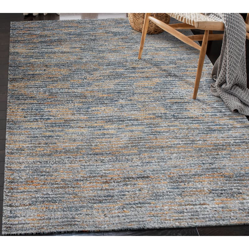Domani Club Ombre Ocean Jute & Recycled Fiber Rug