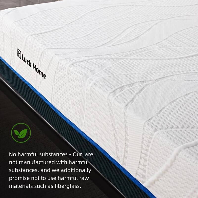 Antibacterial Knitted Fabric Gel Memory Foam 10" Mattress