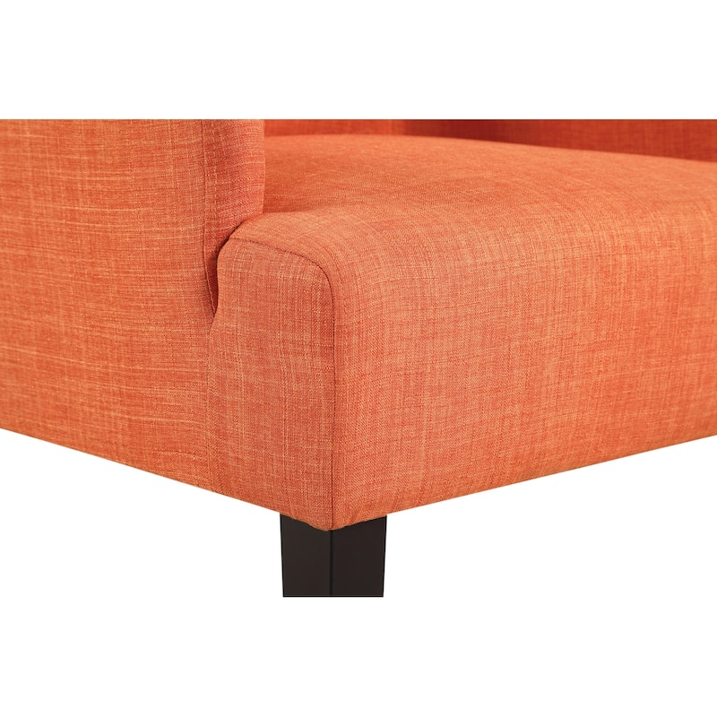 OSP Home Furnishings Main Street Accent Chair in Woven Fabric