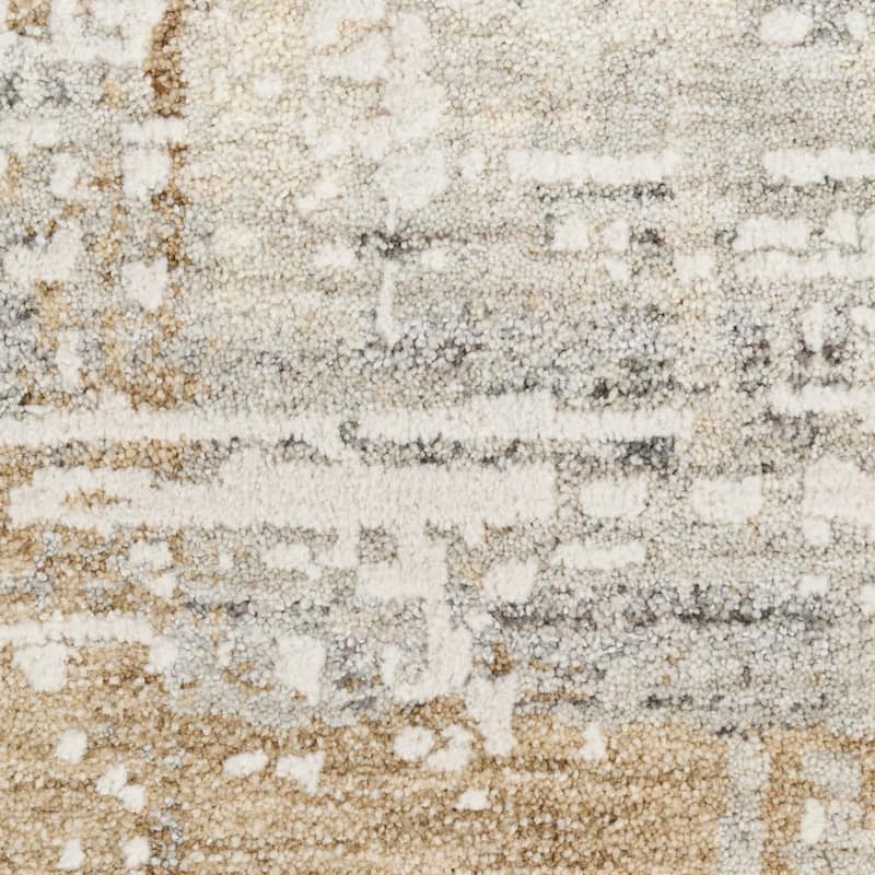 Calvin Klein CK078 Summit Ivory Multicolor Textured Indoor Rug