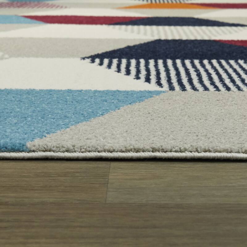 Laszlo Modern Geometric Area Rug