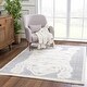 preview thumbnail 39 of 68, Hauteloom Cansu Living Room, Bedroom Area Rug - Contemporary - Plush Pile - Black - 2' x 3' 6'7" x 9' - Light Gray,Cream / Zane