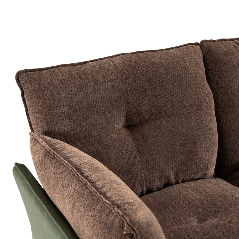 3 Seater Modern Soft Upholstered Power Reclining Sofa for Living Room