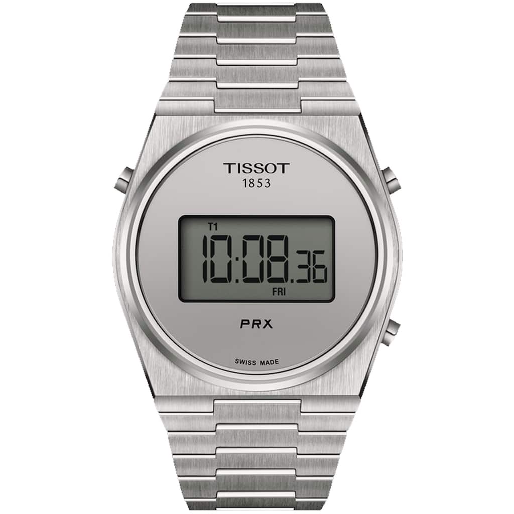 Tissot Men's PRX Digital Silver Dial Watch - T1374631103000 - 6 (36)