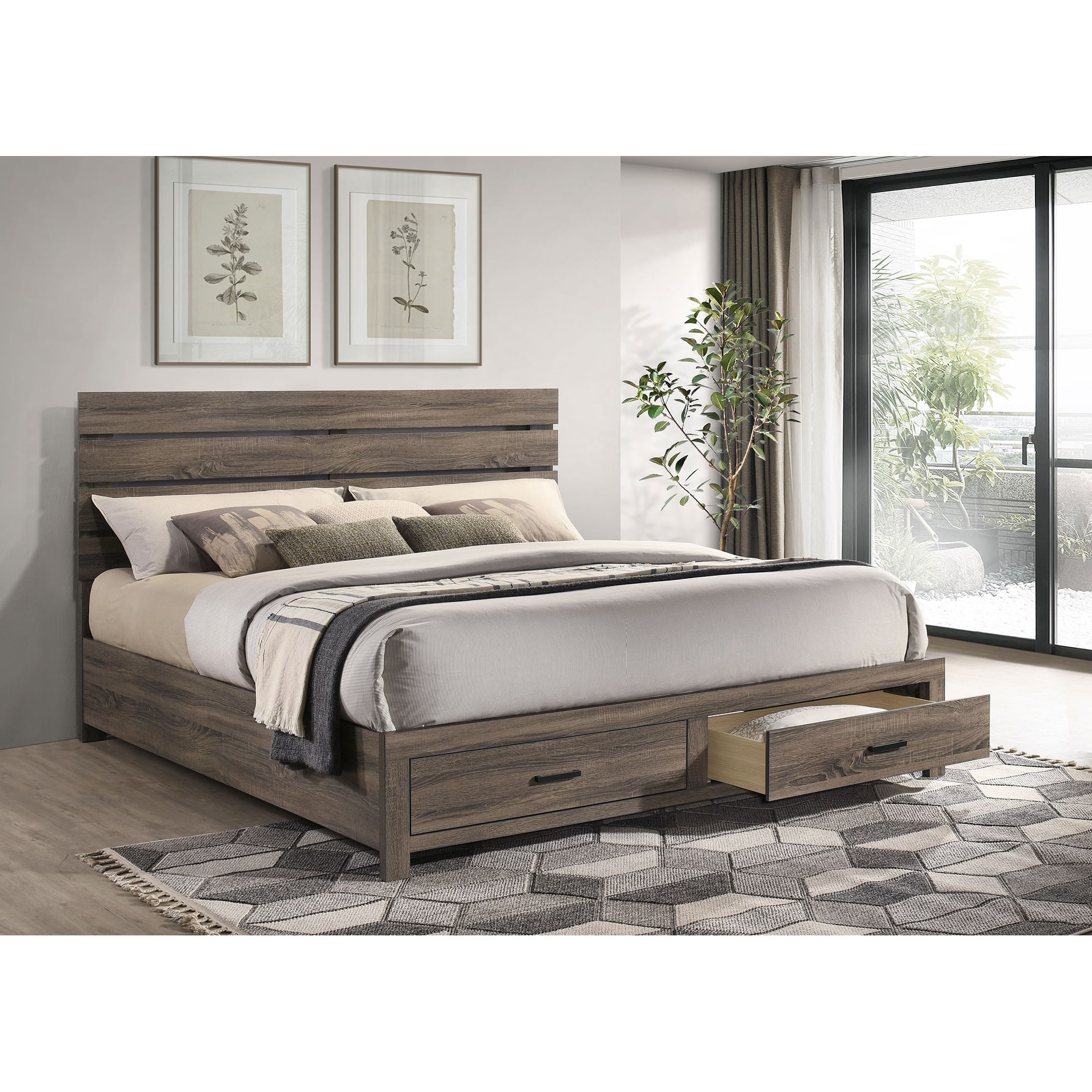 Option Barrel Oak (Eastern King)