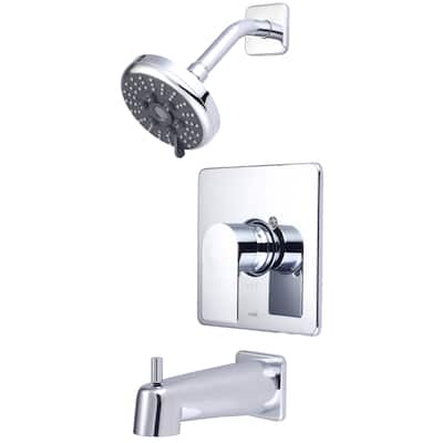 Pioneer Faucets i4 Tub and Shower Trim Package with 1.75 GPM Multi
