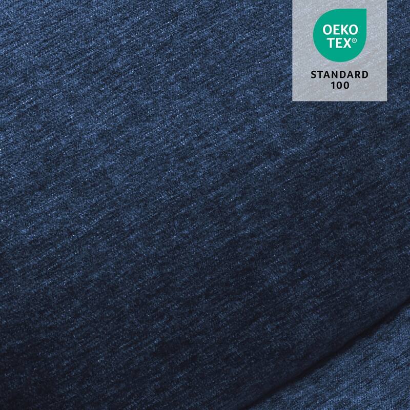 MCombo Wide Power Lift Recliner Chair with Extended Footrest for Big Elderly People, Fabric R7289