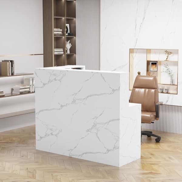 Working Reception Desk L Shaped Front Counter Reception Table Counter