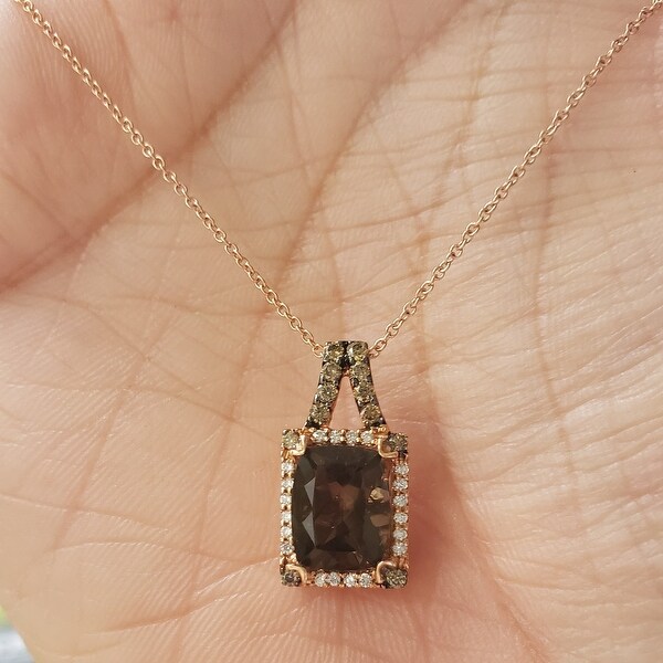 Le vian rose gold necklace clearance