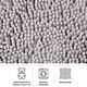 preview thumbnail 1 of 3, Bathroom Rugs - 58x24-Inch Bathroom Runner Set - Absorbent High-Pile Chenille Memory Foam Bath Mats by Lavish Home (Gray) 3-Piece