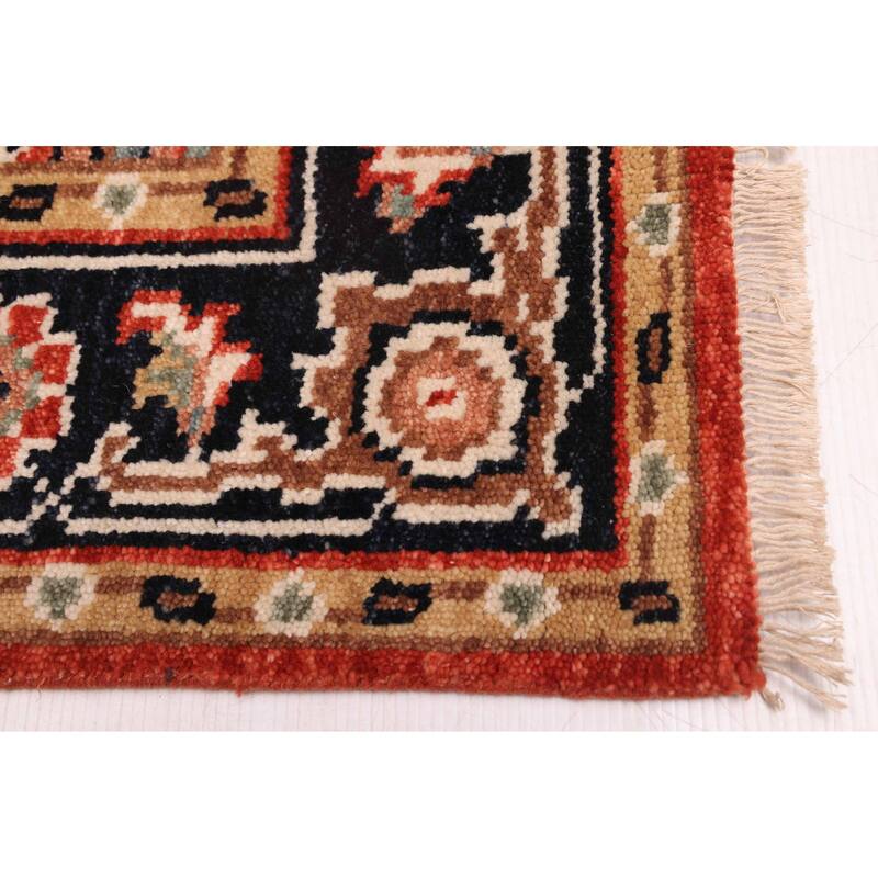 ECARPETGALLERY Hand-knotted Jules Serapi Red Wool Rug - 4'1 x 5'11