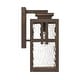 preview thumbnail 8 of 6, Hunter Aspenbrook Outdoor WeatherMax Wall Light - Modern, Mission - Porch, Patio, Garage - Wet Rated!
