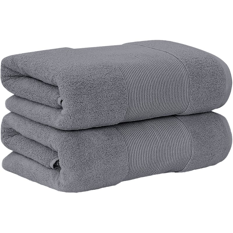 Modern Threads Air Cloud 2-Pack Oversized Bath Sheet Set