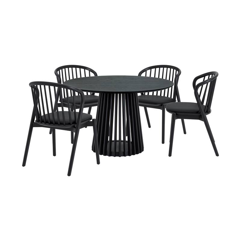 Pasadena Echo 5 Piece Round Dining Set