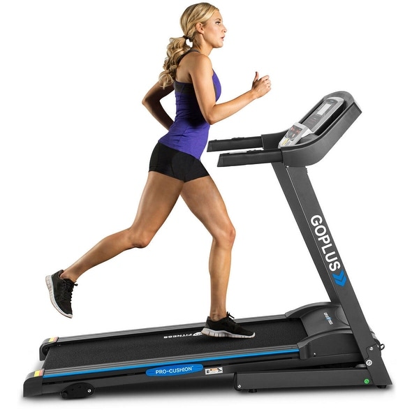 Goplus pro cushion treadmill