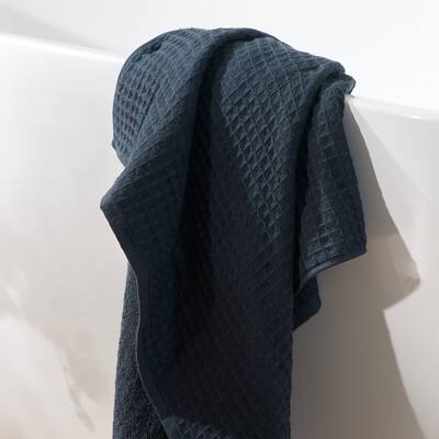 Waffle Twist Bath Towel - Bath Towel
