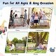 preview thumbnail 5 of 5, 4-in-a-row Wooden Game Set w/ 42 PCS Chips & Oxford Fabric Bag