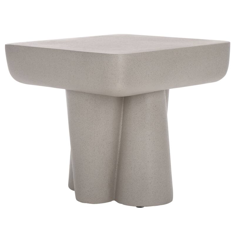 SAFAVIEH Leeza Accent Table (Fully Assembled) - 19"W x 19"D x 18"H