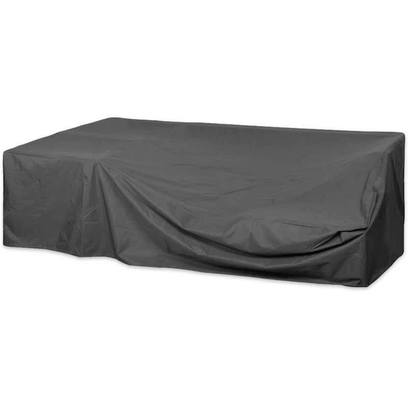 Waterproof Patio Furniture Cover Heavy-duty UV-Resistant Fits 8-Seat Sectionals and Dining Sets - 98"x98"x28" - 98"x98"x28"