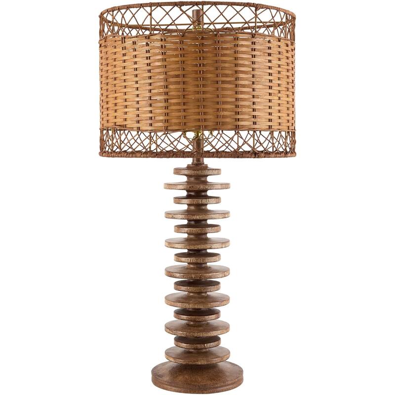 Livabliss Ukwi Traditional Accent Table Lamp - 31"H x 16"W x 16"D