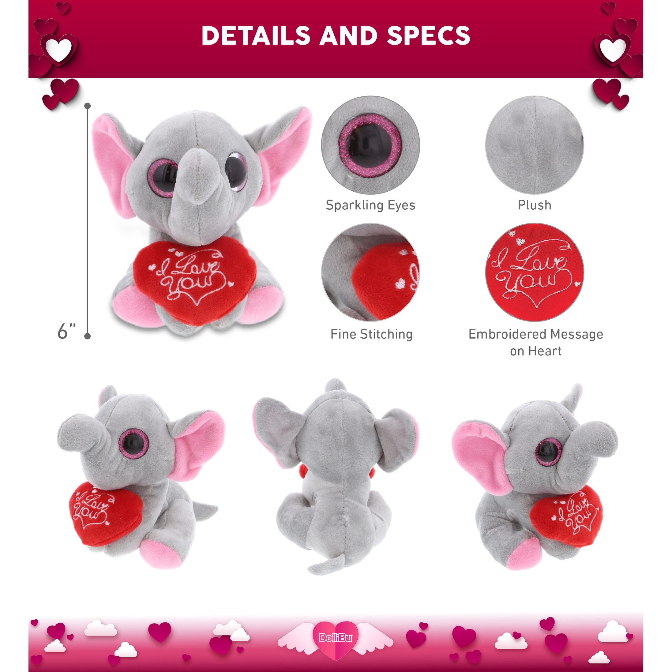 Big outlet eye plush