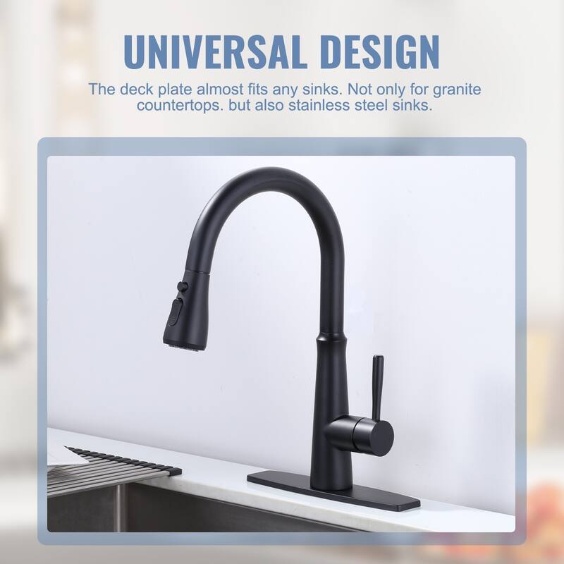 WOWOW 304 Stainless Steel Faucet Plate for 1 to 3 Hole Sinks