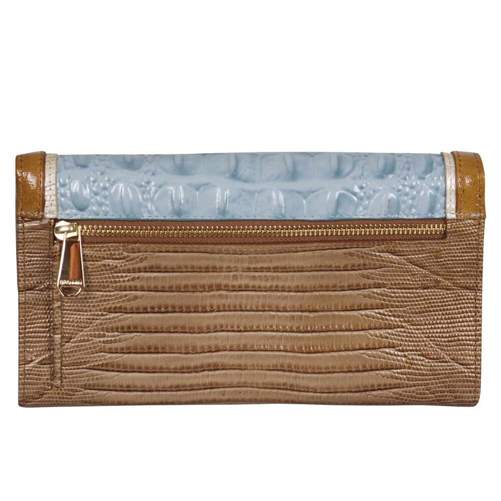 brahmin leather wallet