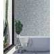 preview thumbnail 12 of 22, Luxe Haven Marbled Tile Peel and Stick Wallpaper