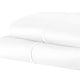 preview thumbnail 12 of 15, Cotton 1500 Thread Count Solid Pillowcase by Superior - (Set of 2) White - King