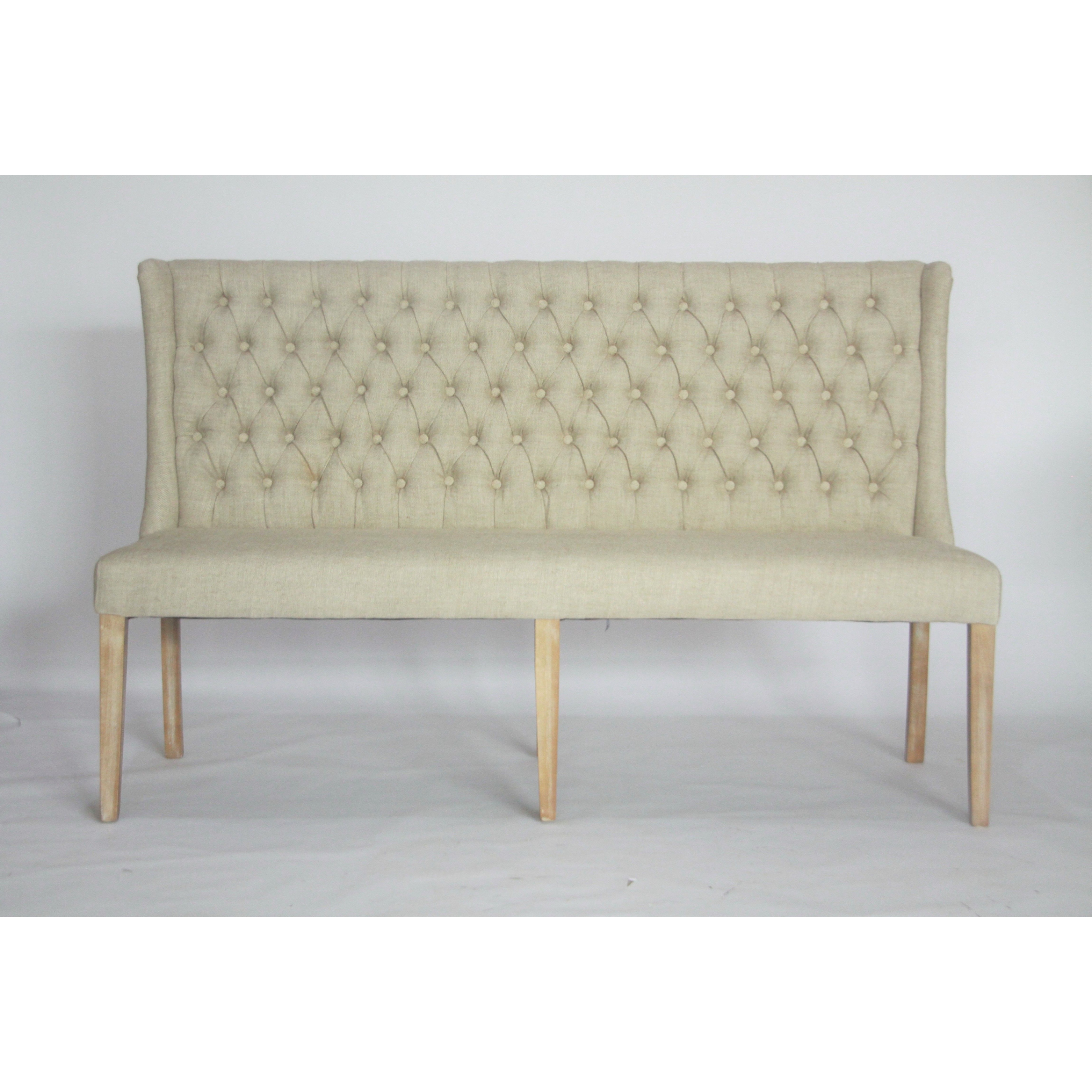 Banquette upholstered discount bench