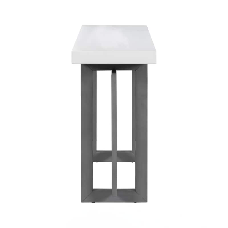 Console Table with Thick Pine Wood Legs,Extra Long Sofa Table Versatile for Hallway