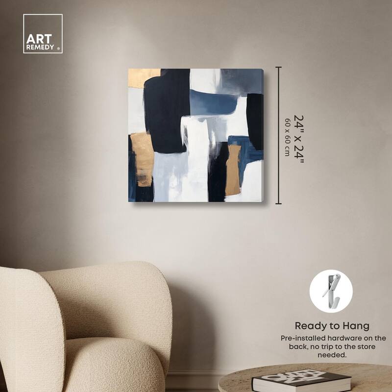 Assembled Color Pallete II Canvas by Art Remedy, Gallery Wrapped