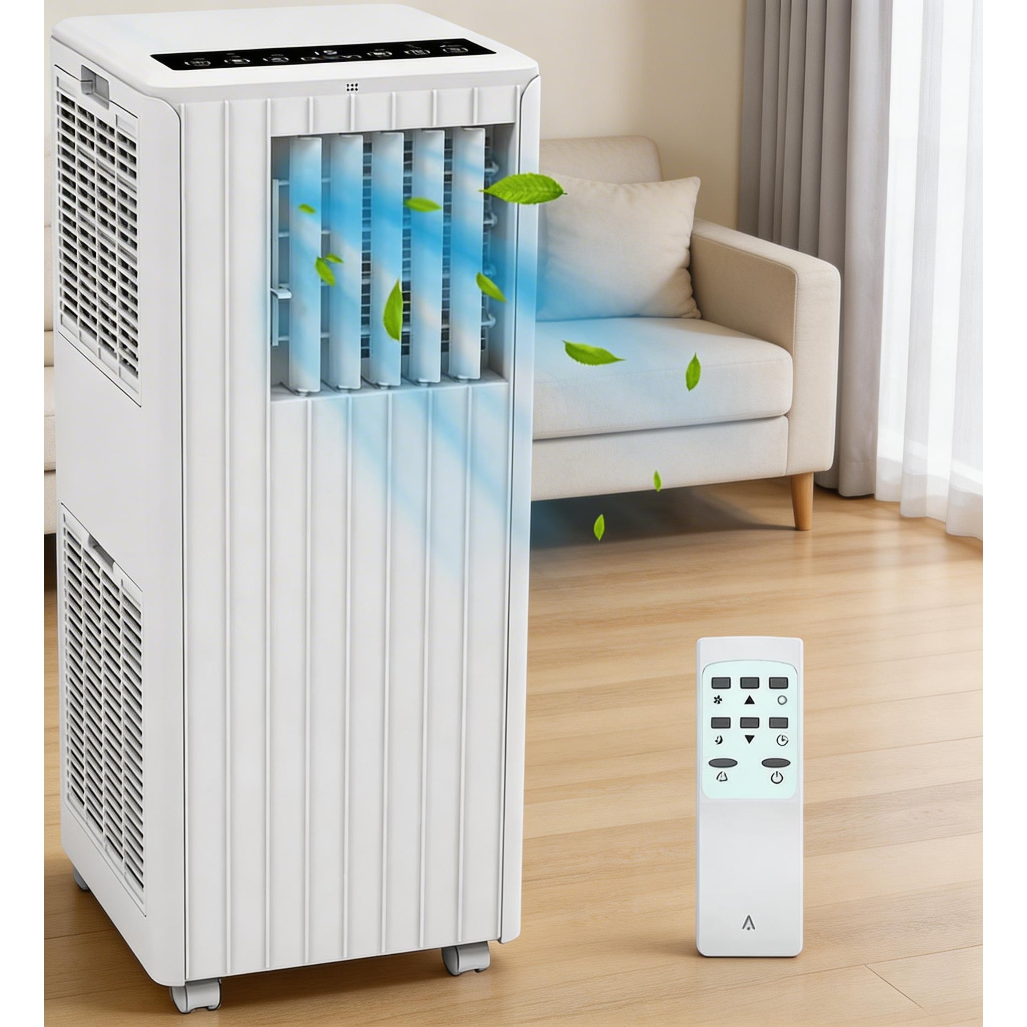 8000 BTU Portable Air Conditioner, Cool Up to 350 Sq.ft