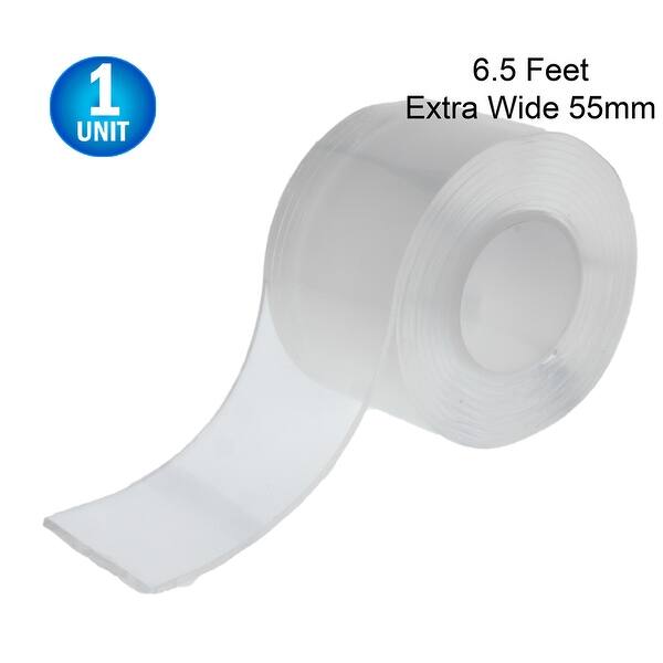New Gel Nano Silicone Extreme Grip Tape Double Sided Reusable Waterproof Clear Overstock New Gel Nano Silicone Extreme Grip Tape Double Sided Reusable Waterproof Clear Overstock