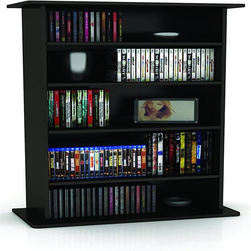 Media Storage Cabinet - 7"D x 19"W x 36"H