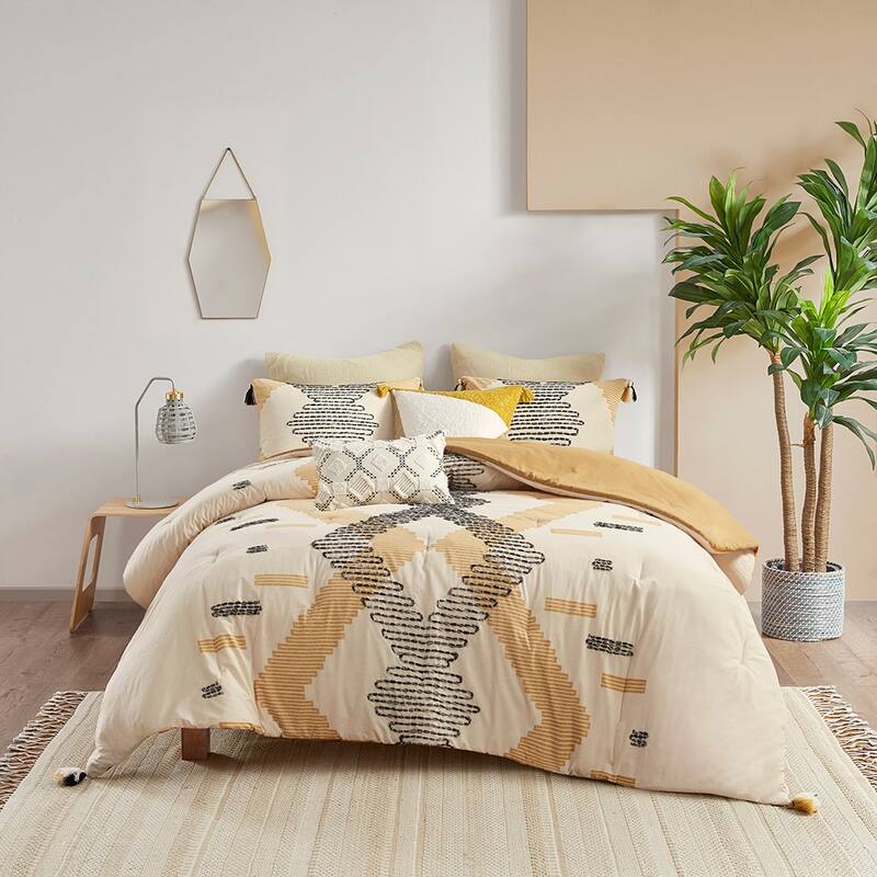 GDF Studio - Arizona 3-Piece Cotton Comforter Set