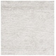 preview thumbnail 34 of 34, SAFAVIEH Audrey Zyhra Modern Stripe Rug 6' Square - Light Grey/Ivory - Square