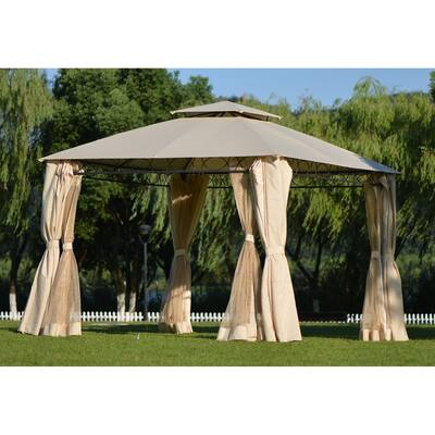 Outdoor BBQ Gazebo Tent with UV Protection
