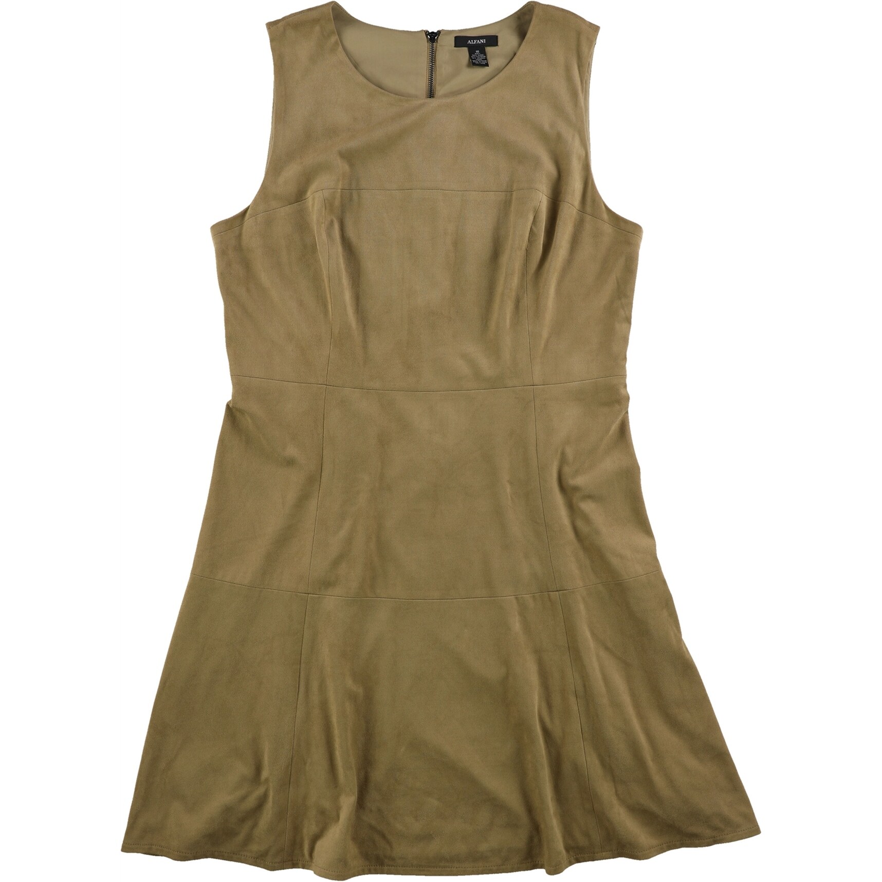 faux suede shift dress