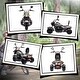 preview thumbnail 17 of 16, Qaba Electric Motorcycle for Kids, 3 Wheel 6V Battery Powered Motorbike w/ Headlights, Music, Forward & Reverse