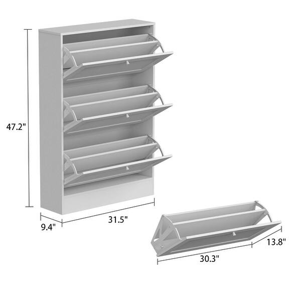 Shoe Hidden Shoe Rack Entryway Shoe Storage Organizer Bed Bath & Beyond 35853457