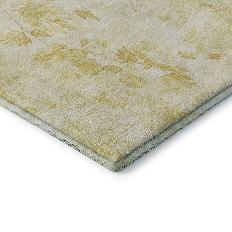 Premium Washable Super Soft Modern Floral Mayfield Rug
