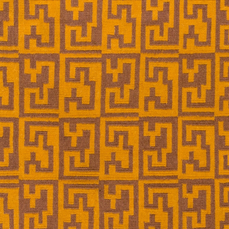 Hand-woven Montrouge Flatweave Wool Area Rug